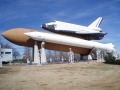 Space Shuttle stack with Pathfinder orbiter - Marshall Spaceflight Center, Huntsville AL